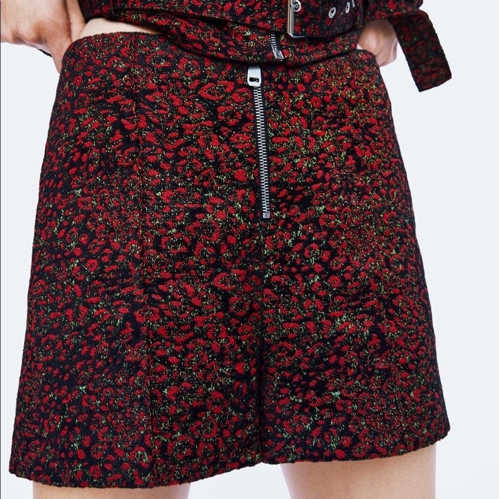 ZARA Jacquard Shorts